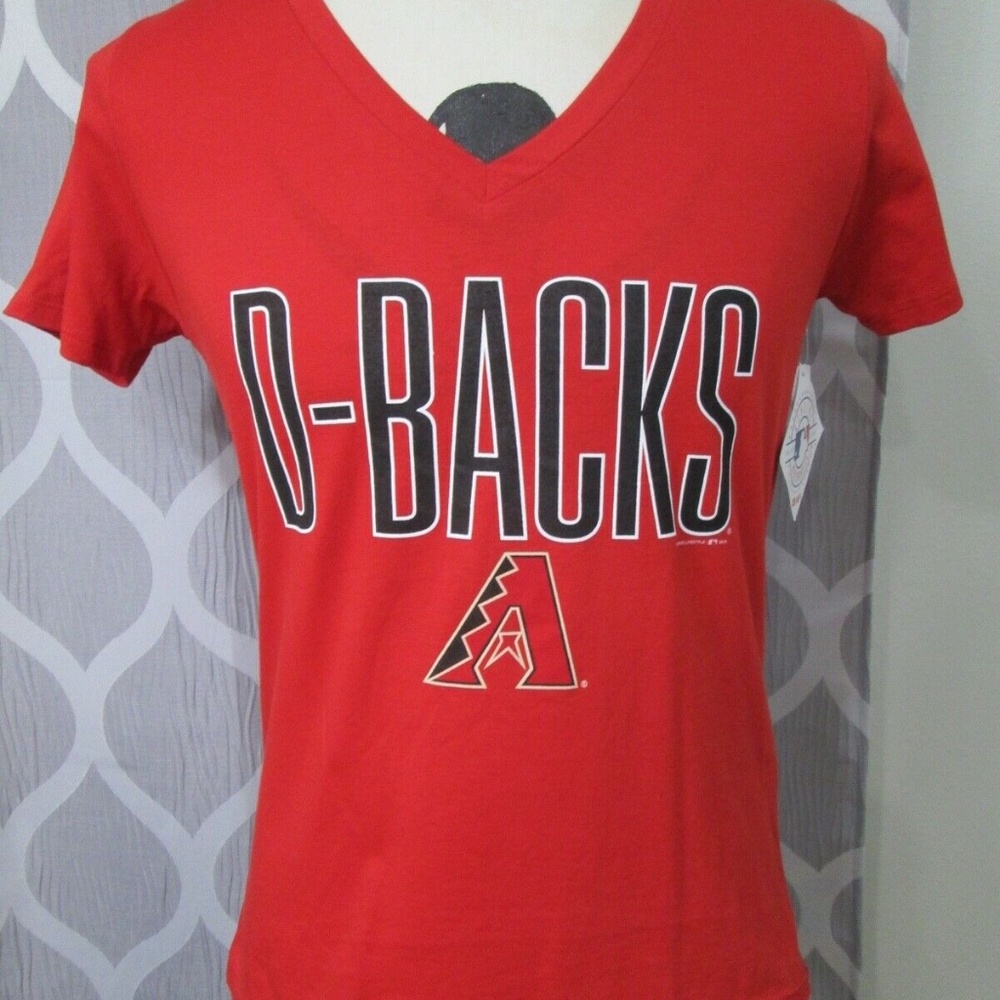 Arizona Diamondbacks D-Backs V-Neck T-Shirt Sz XL